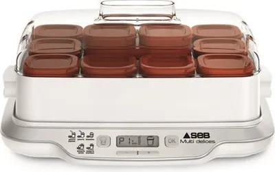 Produktbild von SEB YG661A00, 600 W, 1,68 l, Braun, Silber, Transparent, Weiß