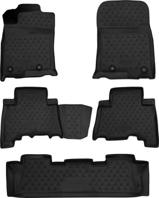 Immagine prodotto di ELEMENT Tappetini auto 3D in gomma su misura per Lexus GX, dal 2010 | 5 pz