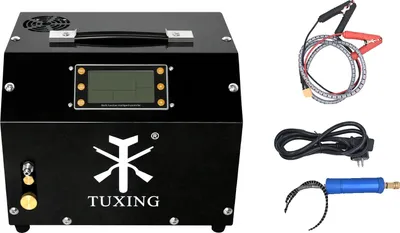 Produktbild von Luftkompressor, Boosterpumpen-Design, Hochdruckbetrieb, LCD-Display, 220V
