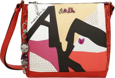 Produktbild von Anekke Umhängetasche Hollywood Fashion 3 Compartment Crossbody Bag Multicolor mehrfarbig