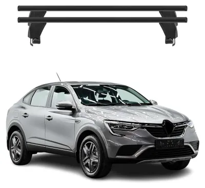 Obrázok produktu pre Základňa strešného nosiča Menabo pre Renault Arkana 2020-2025 hliníková čierna 2ks, Obrázok generovaný UI