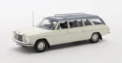 Produktbild von Matrix 1:43 Mercedes-Benz V114 LWB Crayford Estate 1971 white