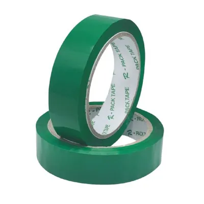Obrázek produktu pro Lepící páska PP 25 mm x 66 m zelená