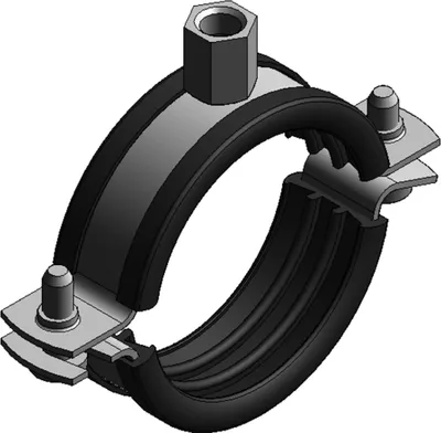 Produktbild von MEFA Rohrschelle Trabant 25x1.5, 76 - 83 mm M8/M10 TPE, 1 Stk.