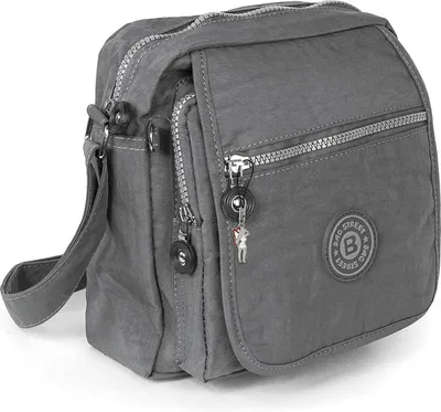 Produktbild von Torba Street nylonowa torebka damska szara 20x10x22 OTJ218K