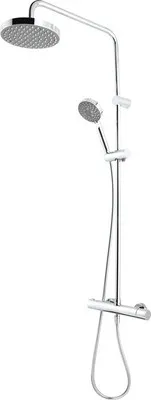 Produktbild von Duschsäule inkl. Thermostat Breuer Aquamaxx 330 chrom 9260008000099