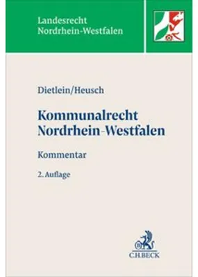 Obrázek produktu pro Kommunalrecht Nordrhein-Westfalen
