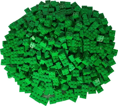 Obrázok produktu pre LEGO® 2x2 kocky High Green - 3003 NOVINKA! Množstvo 100x