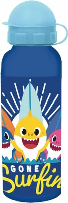 Obrázek produktu pro Hliníková dětská láhev na pití Baby Shark 520ml škola