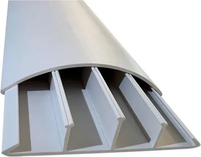 Obrázek produktu pro Lišta na kabely Roth Lange 10002662 75x18 mm 70cm, bílá