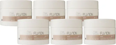 Produktbild von Wella Fusion intensive regenerierende Maske 6 x 150 ml Haarmaske Set