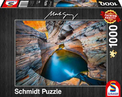 Produktbild von Schmidt Spiele Indigo, 1000 Stück(e), Landschaft