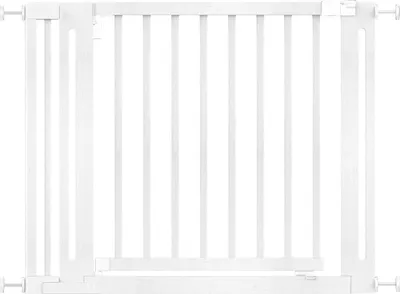 Produktbild von Safetots Holz Elegance Treppenschutzgitter, 97cm - 105cm, Weiß