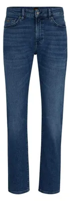 Productafbeelding van Boss - Jeans voor heren, model GT65107 (maat 30R), in een mediumblauwe kleur