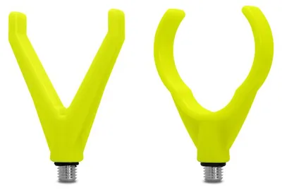 Produktbild von DELPHIN Rutenhalter-Set Delphin HoldSET Uni V+U / Fluo-Gelb