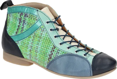 Produktbild von Think GUAD 2 Damenschuhe - Stiefeletten blau Freizeit NEU