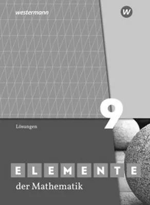 Obrázek produktu pro Elemente der Mathematik SI 9. Lösungen. G9. Für Nordrhein-Westfalen