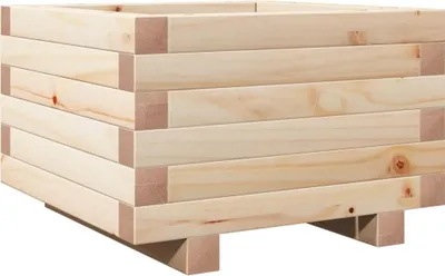 Zdjęcie produktu dla vidaXL Sadzarka 40x40x26,5 cm z litego drewna sosnowego