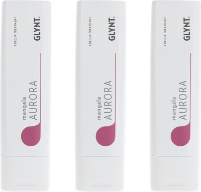 Produktbild von Glynt Mangala Aurora 3 x 200 ml Colour treatment Farbkur Set