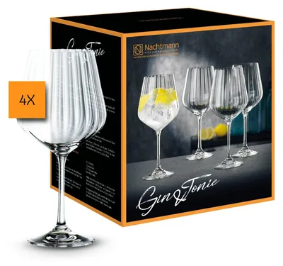 Productafbeelding van Nachtmann Celebration, gin-tonic glas, 640 ml, glas, transparant, set van 4, diameter 85 mm