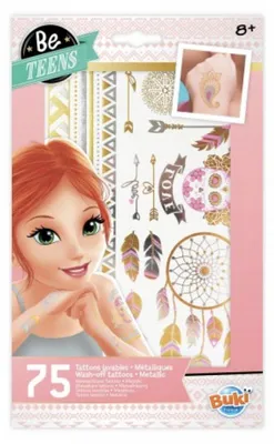 Produktbild von 75 Tattoos für Mädchen – Metallic