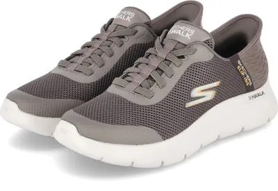 Produktbild von Skechers Slip-Ins: Go Walk Flex Sneakers Laag - cognac - Maat 43