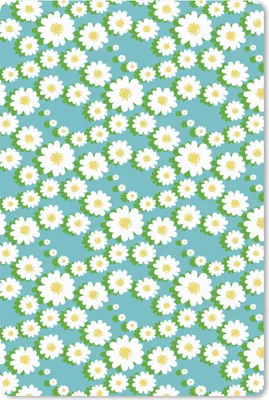 Produktbild von MuchoWow® Mauspad Mousepad Blumen - Muster - Gänseblümchen 40x60 cm - Mousepads - Maus Mat - Pad - Mausunterlage - Schreibtisch Accesoire