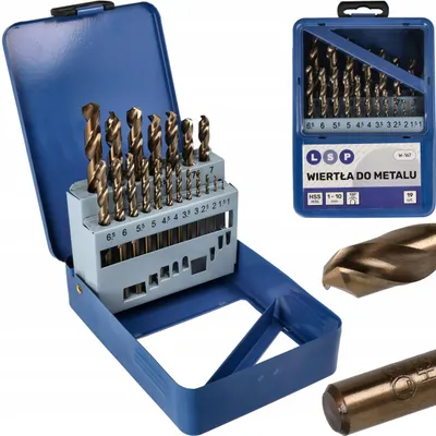 Produktbild von LSP Bohrer-Set HSS Kobalt 5% für Metall 19-teilig