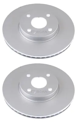 Produktbild von 2 Bremsscheiben belüftet Ø 257 mm TRISCAN Bremsen-Expertise für u.a. MAZDA 2