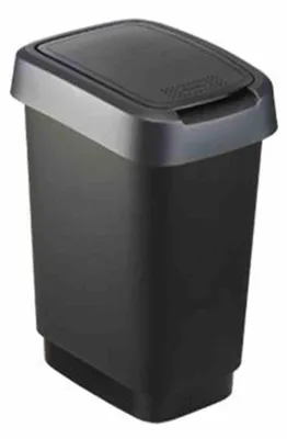Immagine prodotto di ROTHO Twist Silver - trash bin – 50l
