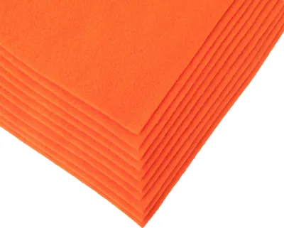 Produktbild von Bastelfilz Bögen 10er-Pack flex Filz A4, Stärke 1,5-2mm, Filzplatte, 50 Farben