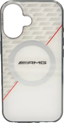 Immagine prodotto di Custodia AMG per iPhone 16 - Doppio strato - Magsafe - Rosso