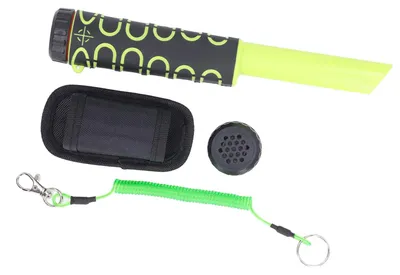 Obrázok produktu pre Podvodný detektor kovov, IP68, úplne vodotesný, hľadanie pokladov, prenosný ručný detektor s ručičkou, vysoká citlivosť, zelený