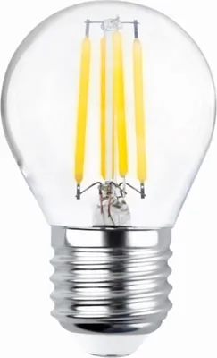 Produktbild von E27 4W LED Filament Lampe Vintage Glühbirne 470 LM Warmweiß 2700K G45 Klar