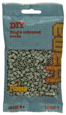 Produktbild von Hama Perlenbeutel - ca.1000 Midi-Bügelperlen | Mosaik-Kunst für Kinder ab 5 Jahr