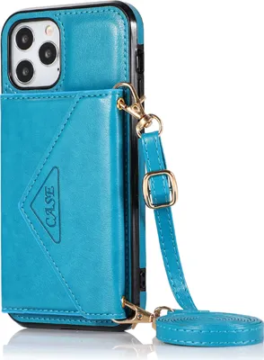 Produktbild von Handyhülle Schutzhülle für Iphone12/12 Pro Messenger Tasche blau