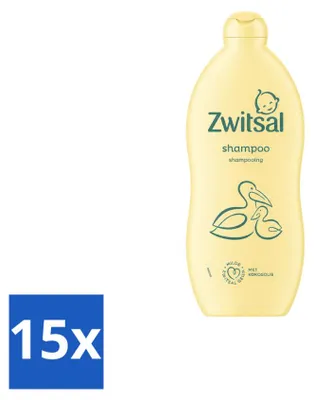 Obrázek produktu pro 15 kusů šamponu Zwitsal pro děti s kokosovým olejem - 700 ml - výhodná balení