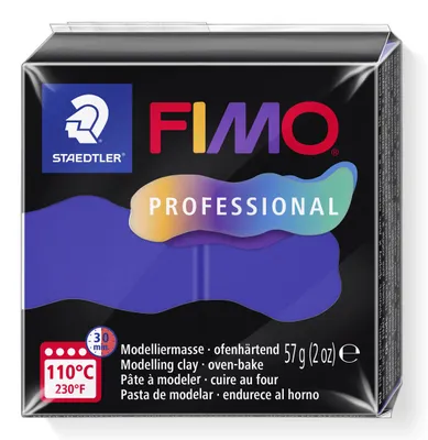 Zdjęcie produktu dla FIMO 8040-3 FIMO PROFESSIONAL modelina, utwardzana w piecu, błękit królewski