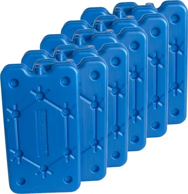 Produktbild von ToCi 12er Set Kühlakku mit je 400 ml | 12 Blaue Kühlelemente für die Kühltasche oder Kühlbox | extra flach