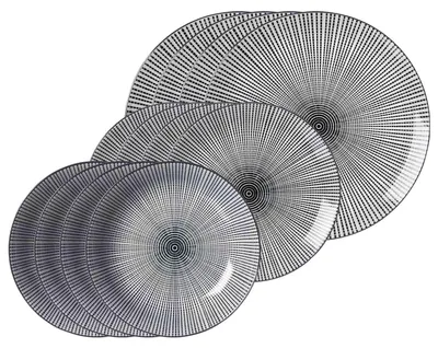 Produktbild von Ritzenhoff & Breker Takeo Stripes Teller-Set 12-teilig