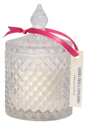 ŚWIECA SOJOWA ZAPACHOWA W KRYSZTALE PIĘKNA TUBEROZA 250 ml - YOUR CANDLE