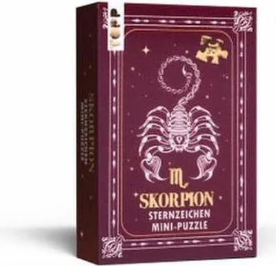 Produktbild von Sternzeichen Mini-Puzzle Skorpion
