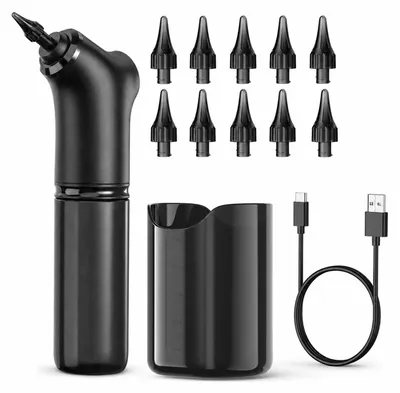 Produktbild von Elektrischer Ohrenschmalzentferner mit 5 Modi, Ohrenspülgerät mit einstellbarem Wasserdruck, wasserdichter Ohrreiniger mit USB-C Akku für Zuhause