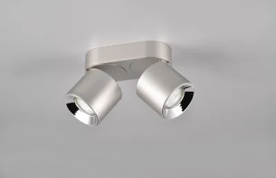 Produktbild von Trio Guayana Deckenleuchte GU10 2-fach Nickel Matt