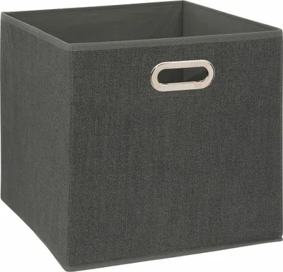 Immagine prodotto di 5five Simply Smart Aufbewahrungskorb Mix N Modul, Pappe, PP-Kunststoff, Dunkelgrau meliert, 31 x 31 cm, 138885D