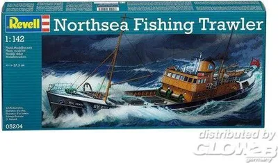 Obrázok produktu pre Revell North Sea Trawler, Model rybárskeho plavidla, Montážna sada, 1:142, Northsea Fishing Trawler MV Ross Jackal, Plast, Pokročilé