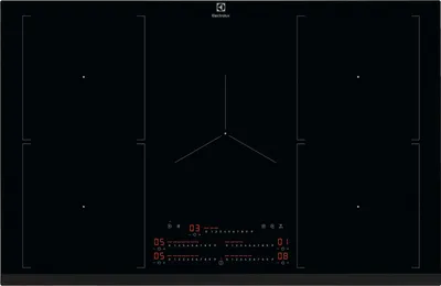 Obrázok produktu pre Electrolux EIV84550, Čierna, Vstavaný, 80 cm, Indukčná varná doska so zónami, Sklokeramická, 5 zone(s)