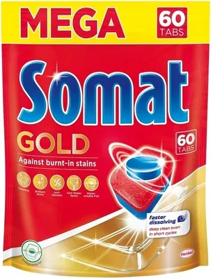 Produktbild von Somat Gold Spülmaschinentabs, 60 Stück