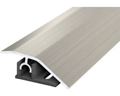 Produktbild von Anpassungsprofil Aluminium Edelstahl gebürstet eloxiert 10x44x2700 mm