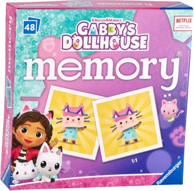 Immagine prodotto di Ravensburger Gabby's Dollhouse Memory 48 Kaarten